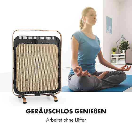 Інфрачервоний нагрівач HeatPal Marble Blackline 1300 Вт, накопичення тепла, мармур, алюміній, мідь Рівне