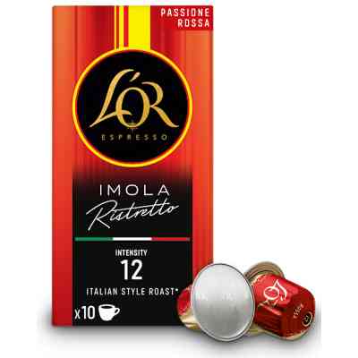 Кофе L'OR Passione Rossa Ristretto Imola в капсулах 10 шт (8711000579145) Винница