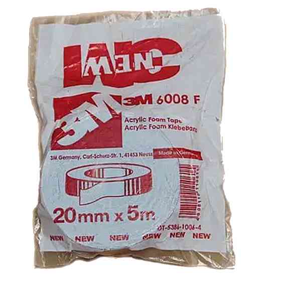 Скотч двусторонний 20мм х 5м 3M GT6008F красный Винница