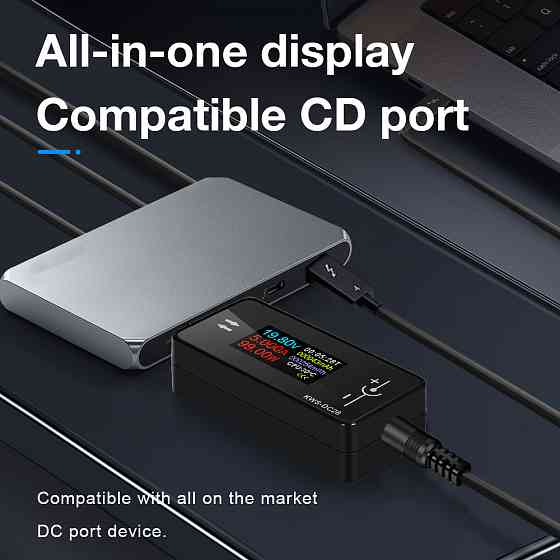 Тестер напруги та струму KWS-DC28 4-30В 0-12А Київ