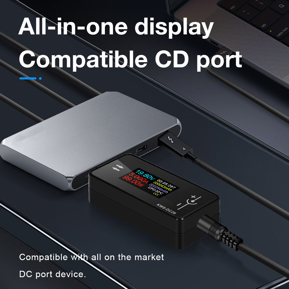 Тестер напруги та струму KWS-DC28 4-30В 0-12А Київ - фото 2