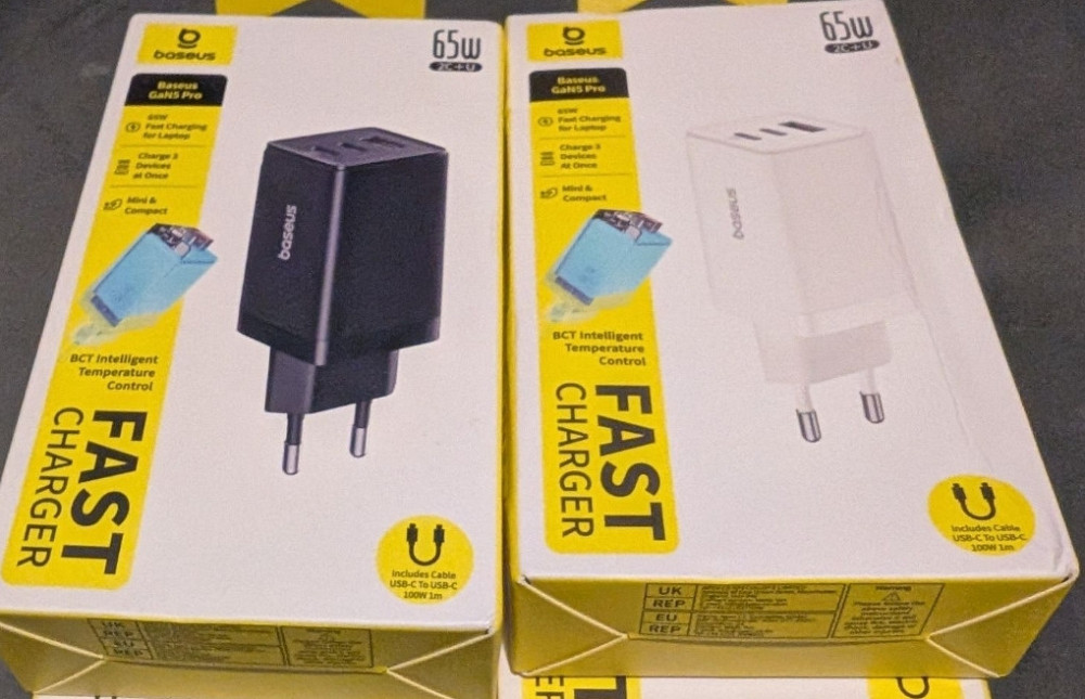 Зарядное устройство Baseus Gan5 Pro 65w. Харьков - изображение 4