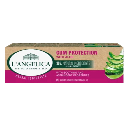 Зубна паста 75мл для чутливих зубів з алое L'ANGELICA Житомир - фото 1
