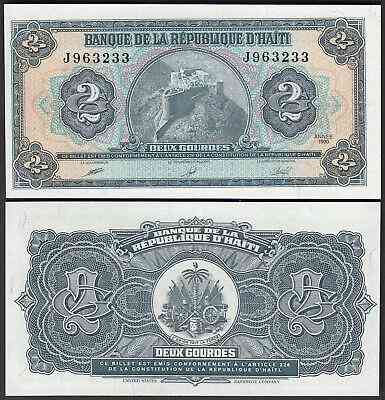 Гаїті Haiti - 2 Gourdes 1990 P. 254a UNC Полтава