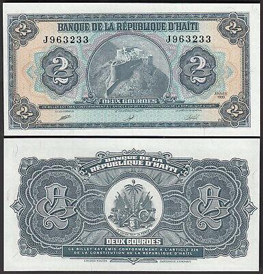 Гаїті Haiti - 2 Gourdes 1990 P. 254a UNC Полтава - фото 1