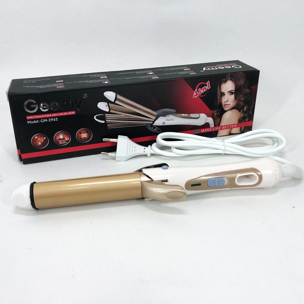 Праска-випрямляч плойка для укладання волосся гофре, Дбайливий випрямляч волосся Щипці для TY-11 Львів - фото 8