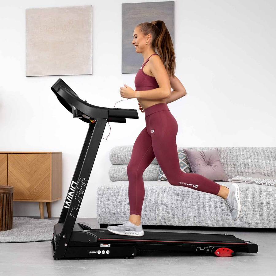 Беговая дорожка Hop-Sport HS-1000LB Wind красный Киев - изображение 3