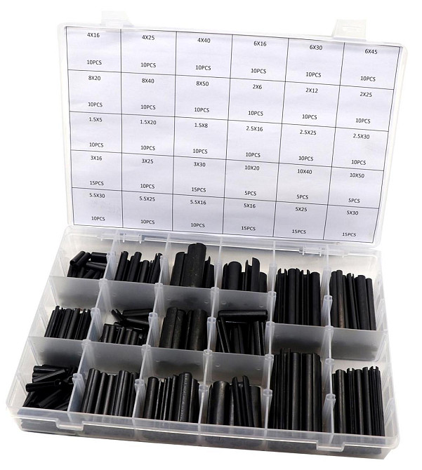 Штифти в наборі 315 шт. (1,5 мм - 5 мм) 16 видів штифтів в одному наборі Мукачево - фото 1