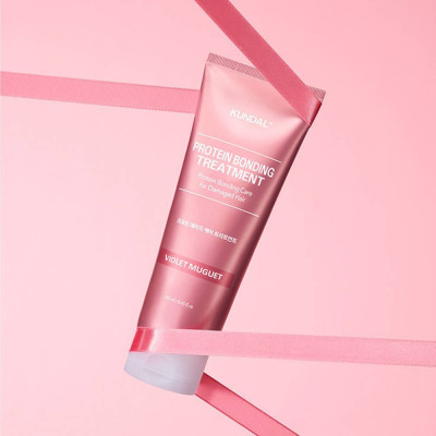 Маска для волос Kundal Protein Bonding Treatment Violet Muguet 250 мл (8809809429751) Винница - изображение 3