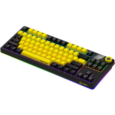 Клавіатура Lorgar KBP70TKLW Wireless TKL Mechanical Pro UA Black/Yellow (LRG-KBP70TKLW-YL-US) Вінниця - фото 8