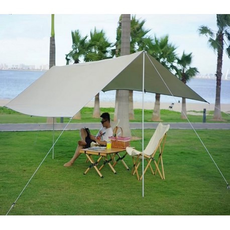 Тент-сірня 3x4 метри колір хакі | Туристичний тент із захистом від сонця UPF50+.AT3 Одеса - фото 7
