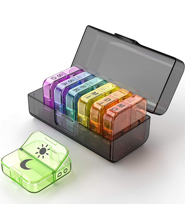 Органайзер для таблеток середній 11787 Луцк - изображение 6