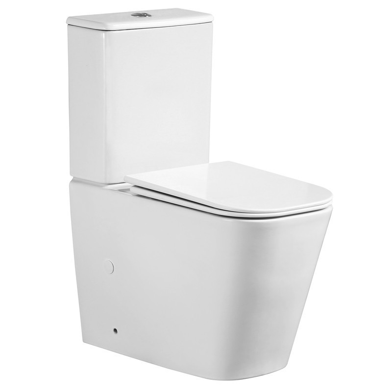 Чаша унітазу-компакту Mixxus Quadro-0404-T1 Bowl 660х360х820 Tornado 1.0 без сидіння (MI8342) ( 15224 ) Харків - фото 4