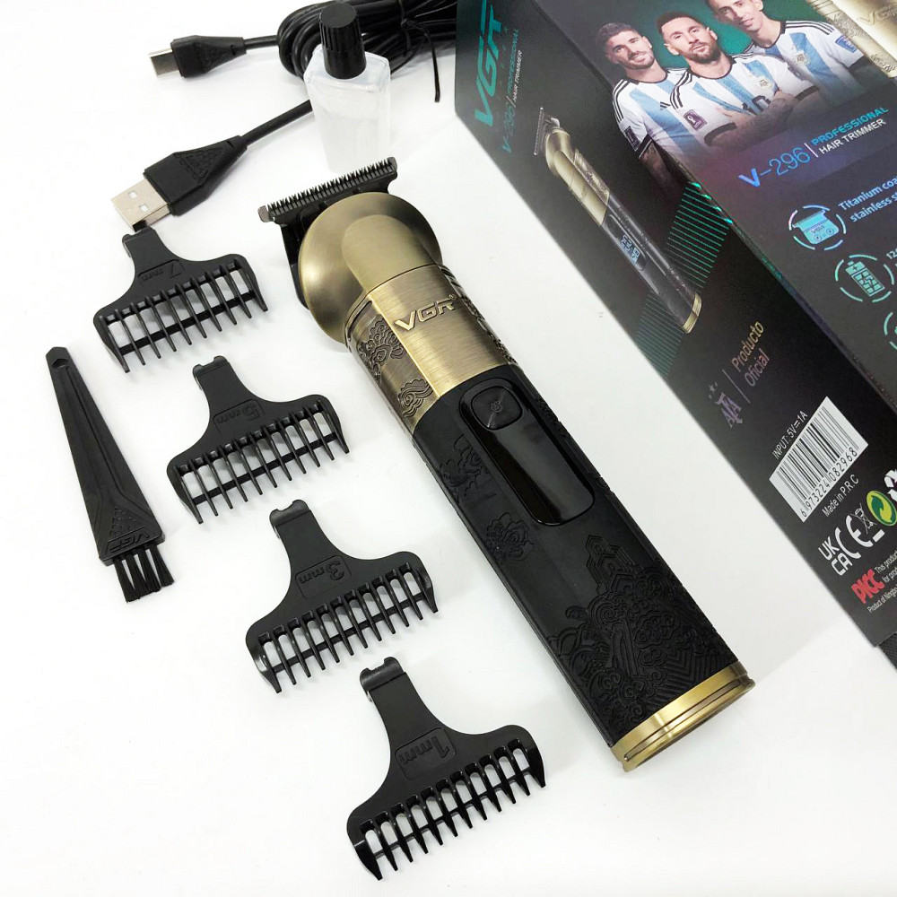 Профессиональная машинка для стрижки волос и бороды VGR, Электромашинка для волос MP-87 Львов - изображение 13