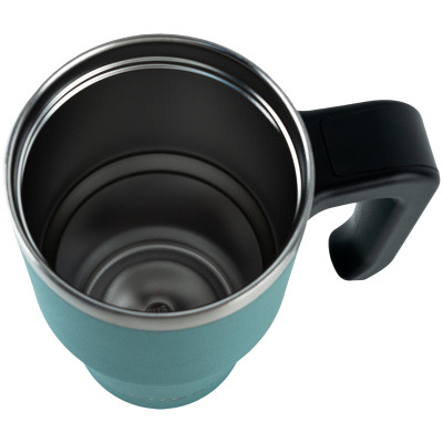 Термокружка Kite з ручкою 600 мл зелена (K24-1207-3) Вінниця - фото 5