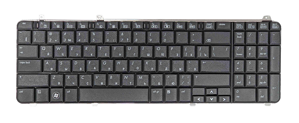 Клавиатура для ноутбука HP Pavilion DV6-1000 Black, RU Вінниця - фото 1