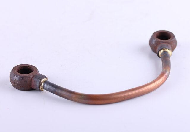 Трубка выпускная в сборе Хинтай 120 Мукачево - изображение 1