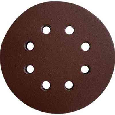 Круг зачистной Зеніт 125 мм с отверстиями под пылевывод (10 шт.) Р150 (12500150) Винница