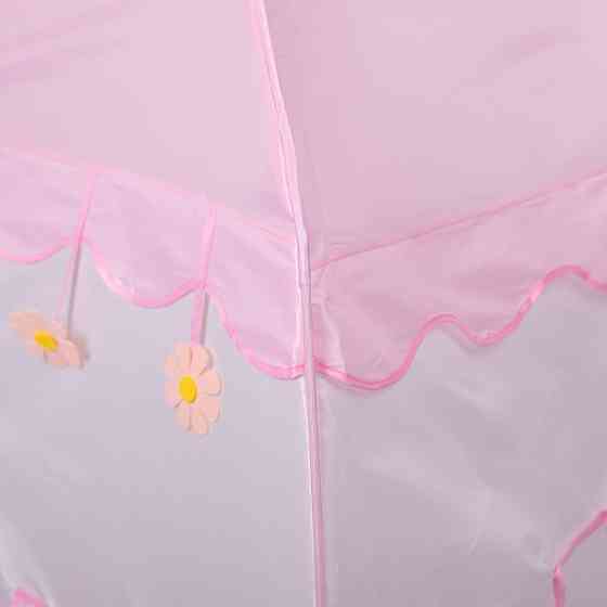 Розовая детская палатка-домик для девочек 125 см Киев