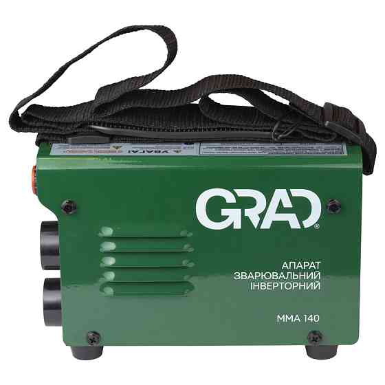 Grad Аппарат сварочный инверторный ММА-140А электрод 4мм GRAD (5387915) Коломия
