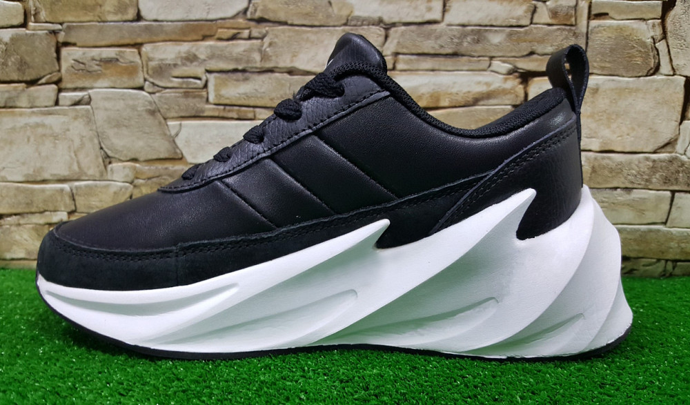 Подростковые кроссовки Adidas Sharks Black White,натуральная кожа .p.36(23,5)см / 41(26,5)см Киев - изображение 5