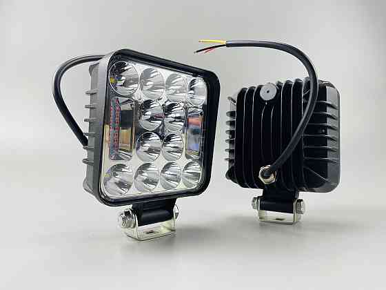 Фара LED квадратна квадратна стробоскоп, Світлодіодна робоча фара 78W 6000K (26 діодів) Мукачево