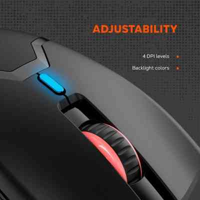 Мишка Canyon GM-116 Carver USB Black (CND-SGM116) Вінниця