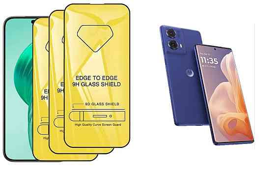 Захисне скло DefenzoGlass для Motorola Moto G85 – подвійна міцність Київ