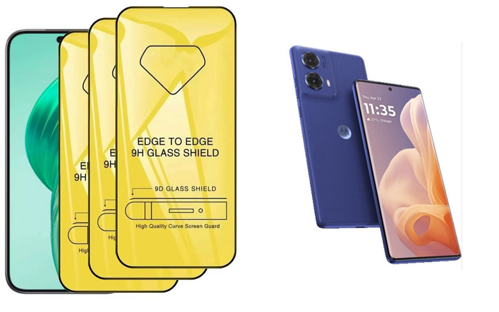 Захисне скло DefenzoGlass для Motorola Moto G85 – подвійна міцність Київ - фото 3
