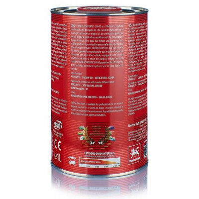 Моторна олива Wolver Supertec 5W-30 1л (4260360941375) Вінниця - фото 2