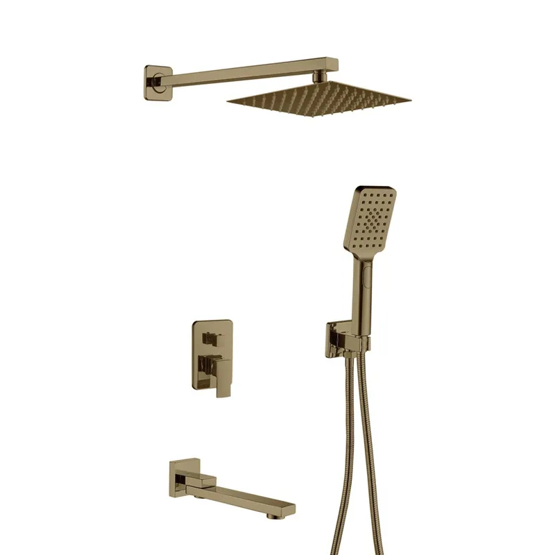 Вбудована душова система Haiba KUBUS 009  BRUSHED GOLD   ( HB9629 ) 34399 Харків - фото 1