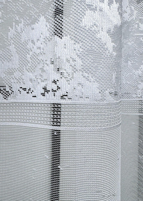 Тюль жаккард VR-Textil № 1604т Арка на кухню цвет белый 500х160 см (53-0021) Киев - изображение 6