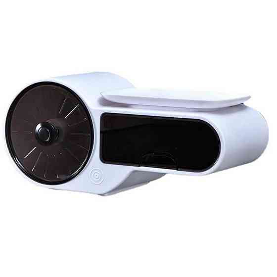 Тримач для туалетного паперу з поличкою,Білий SBR Київ