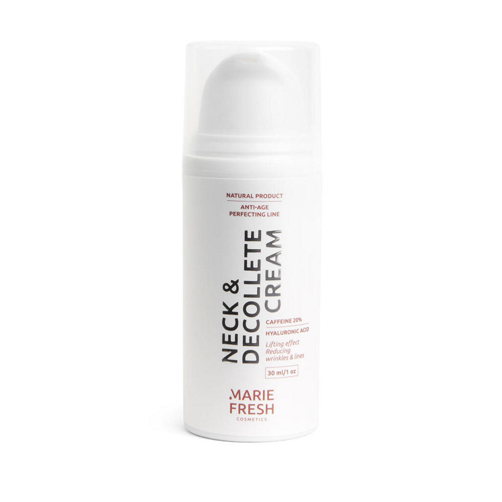 Крем з ефектом ліфтингу для шиї та зони декольте Neck & Decollete Marie Fresh 30 мл Київ - фото 1