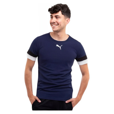 Футболка Puma teamRISE Jersey 704932-06 темно-синій M (4063699217254) Винница - изображение 1