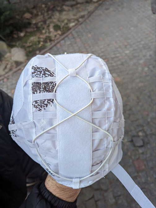 Чохол (кавер) ковер на каску типу FAST ФАСТ TOR-D ТОР-Д ляпка клякса розмір універсальний Днепр - изображение 4