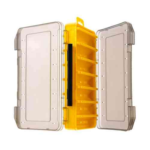 Коробка органайзер двостороння для снастей 195x130x37мм, 14 відділень, риболовля Київ