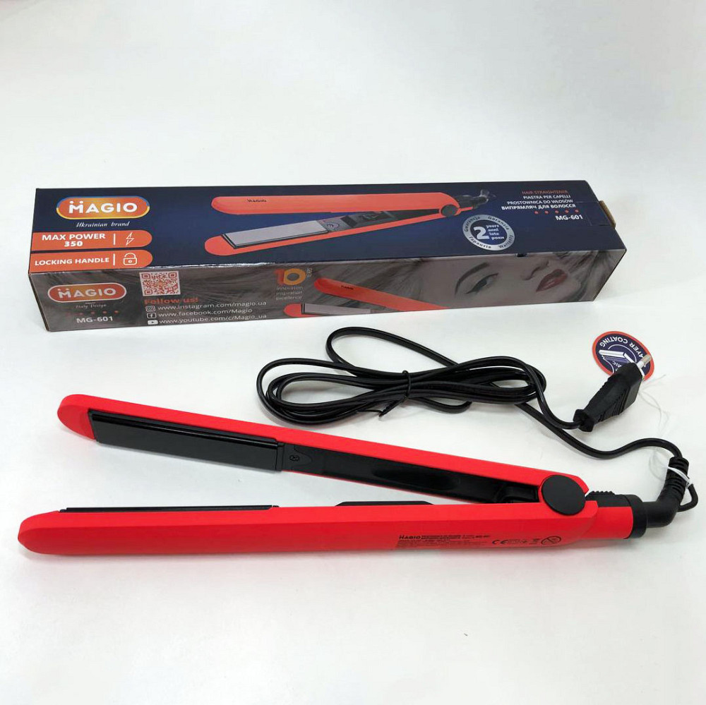 Праска-випрямляч для випрямлення MAGIO MG-601 Випрямляч для волосся створення гофре RC-71 Івано-Франківськ - фото 7