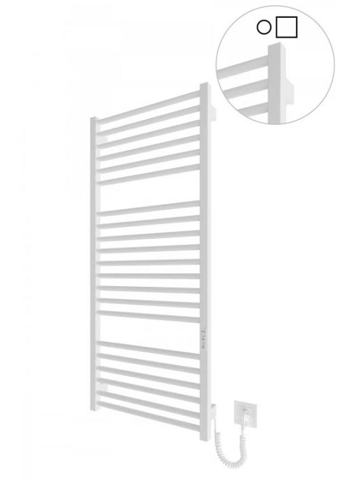 Електрична рушникосушка HF Derby 1170х530 TR K біла матова Київ - фото 1