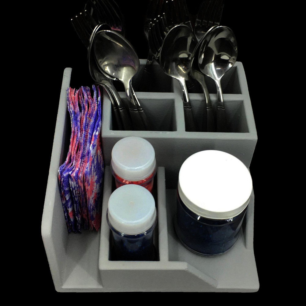 Підставка для столових приладів "Феста" маренго Миколаїв - фото 2