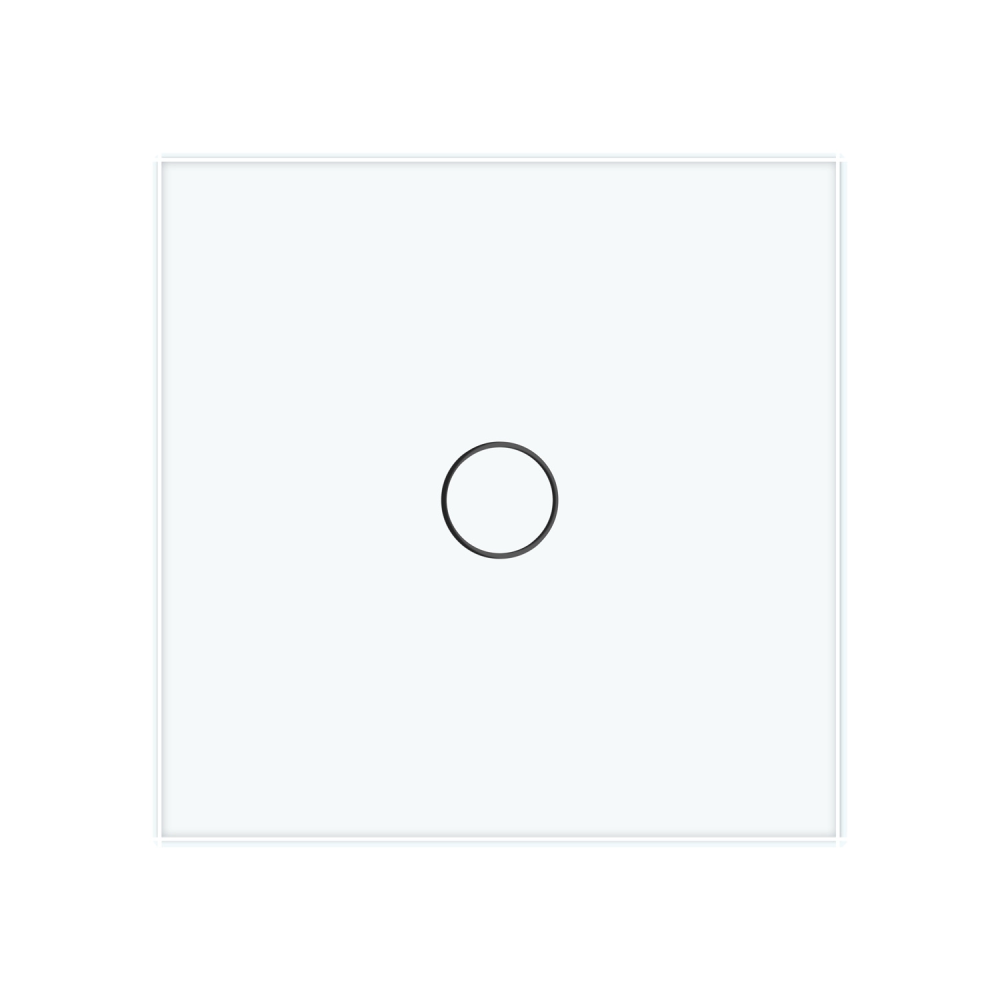 LIVOLO Розумний сенсорний прохідний/перехресний EC вимикач 1 сенсор LIVOLO білий матове скло Коломия - фото 4