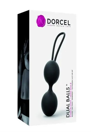 Вагінальні кульки Dorcel Dual Balls Black, діаметр 3,6 см, вага 55гр Львов