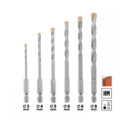 Набор сверл Einhell универсальный, 2-8мм, 16 шт, кейс (108953) Винница - изображение 5