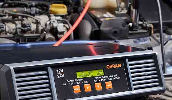 Зарядний пристрій для акумуляторів Osram BATTERYcharge PRO 50A 12/24V OSCP5024 Харків