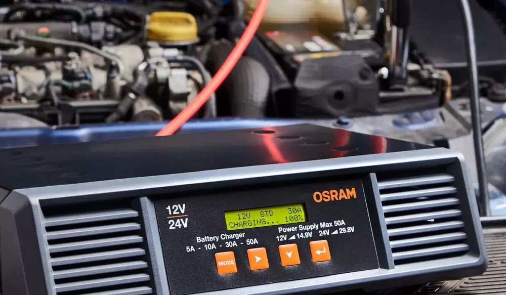 Зарядний пристрій для акумуляторів Osram BATTERYcharge PRO 50A 12/24V OSCP5024 Харків - фото 3