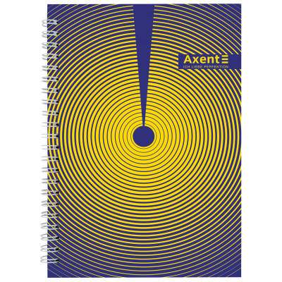 Блокнот Axent на спіралі А5 96 аркушів, клітинка, тверда обкладинка №31 (8032-31-A) Вінниця - фото 1