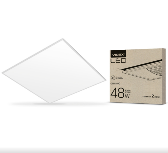 LED Панель 48W 6000К матова VL-Pb486W Videx Житомир