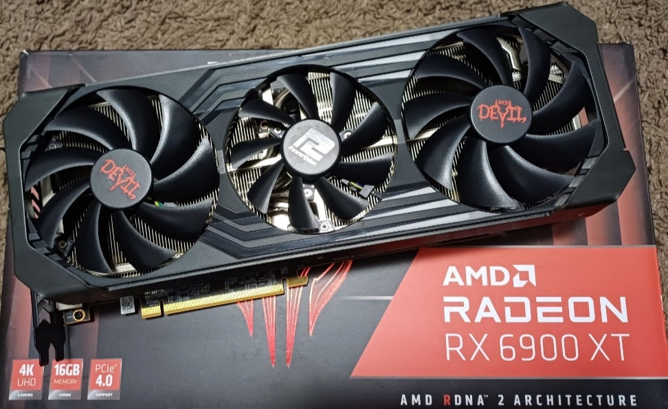 Видеокарта RX 6900XT Power Color Red Devil Киев - изображение 6