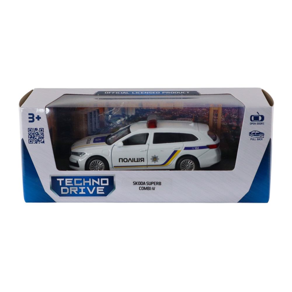 Автомодель – Skoda Superb Combi iV Поліція Дніпро - фото 20
