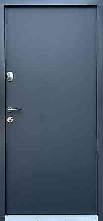 Двері вуличні Redfort, модель Блейд RAL 7024, комплектація Оптима плюс Метал/МДФ (2 контури) Київ